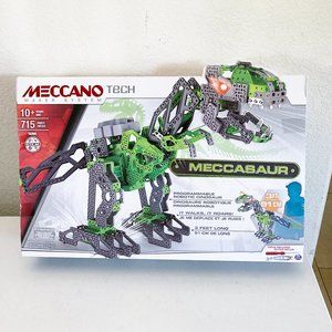 NEW Meccano Meccasaur Programmable Robotic 3 Ft Dinosaur - 715 Piece STEM